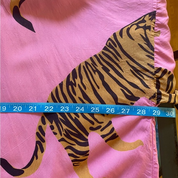 Emerson Fry Aurora Pink Tiger Print Fete Layering Kimono Top - Picture 14 of 16